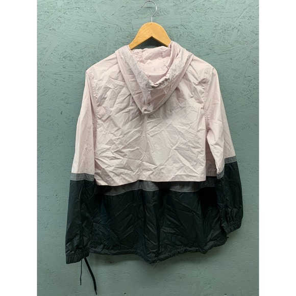Nike Sportswear Windbreaker Jacket Women’s L‎ Hooded Raincoat Logo Zip NWT - Picture 12 of 12